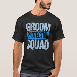 Camiseta Equipo de Protección del Novio para Hombres Fiesta