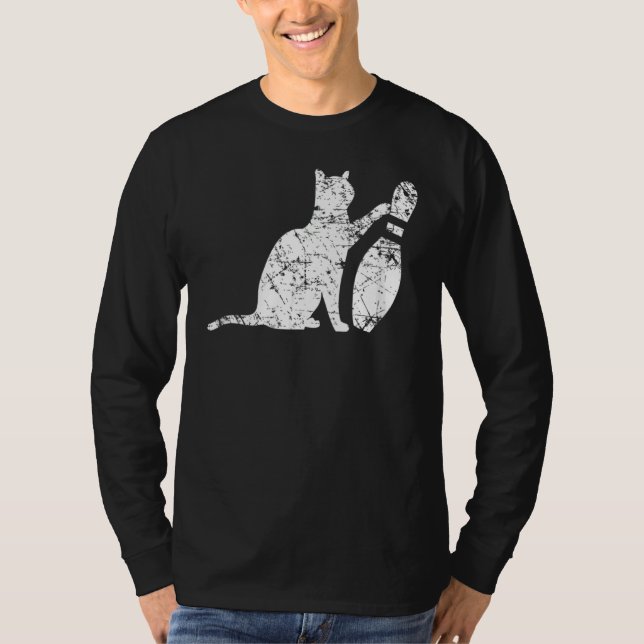Camiseta Equipo de puntería de bolos de gato de Ornery Alle (Anverso)