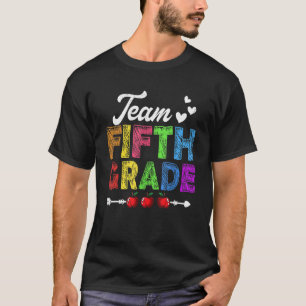 Camiseta Equipo De Quinto Grado De Vuelta A La Escuela Prim