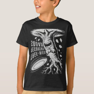 Camiseta Equipo de recuperación arbolado divertido disco de