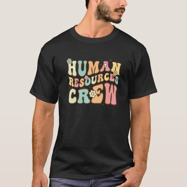 Camiseta Equipo de Recursos Humanos Ap Director de Empleado (Anverso)