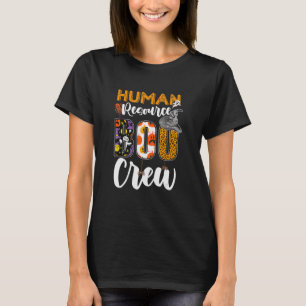 Camiseta Equipo de recursos humanos de Halloween coincidien