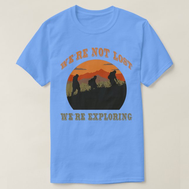 Camiseta Equipo de regalo de montaña excursionismo a los ho (Diseño del anverso)
