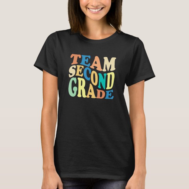 Camiseta Equipo de Regreso a Clases de Segundo Grado 2do Gr (Anverso)