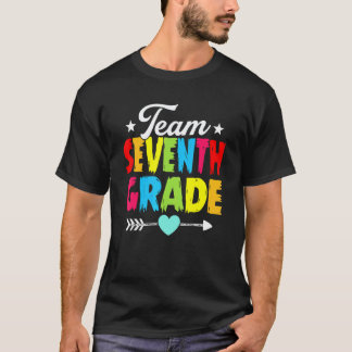 Camiseta Equipo de regreso a la escuela profesor de séptimo