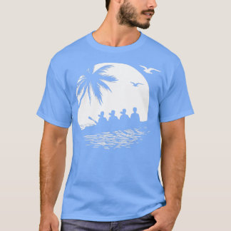 Camiseta Equipo de remo Creador de remo al atardecer