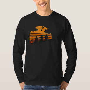 Camiseta Equipo de remo Sunset Lake Cute Crew Sport Gift 2