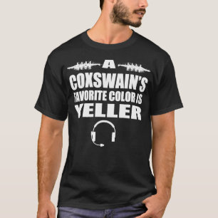 Camiseta Equipo De Remolque De Coxswain Ocho Calling Rower 