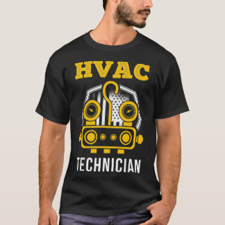 Camiseta Equipo de reparación de CA HVAC Tech de técnico de
