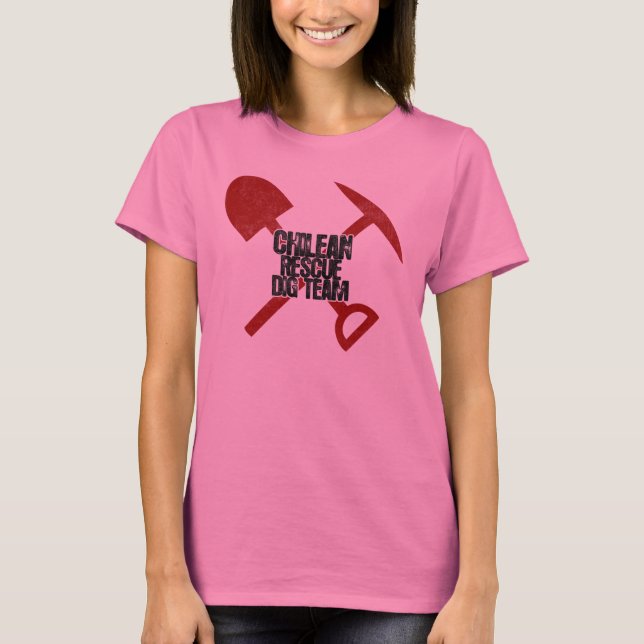 Camiseta Equipo de rescate chileno (Anverso)