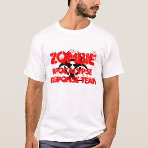 Camiseta Equipo de respuesta a apocalipsis zombi