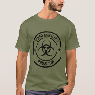 Camiseta Equipo de respuesta a apocalipsis zombi