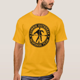 Camiseta equipo de respuesta a brote de zombis