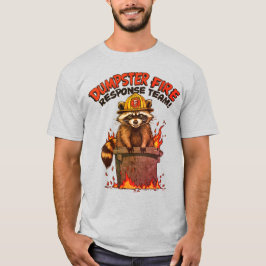 Camiseta ¡Equipo de Respuesta a Incendios en Contenedores!