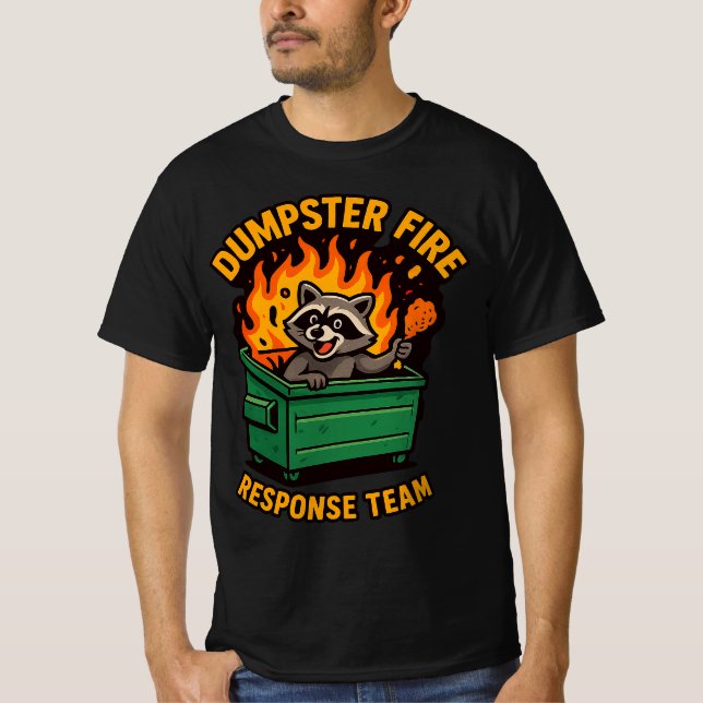 Camiseta Equipo de Respuesta a Incendios en Contenedores l  (Anverso)