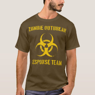 Camiseta Equipo de respuesta al brote de Zombie Funny Hallo