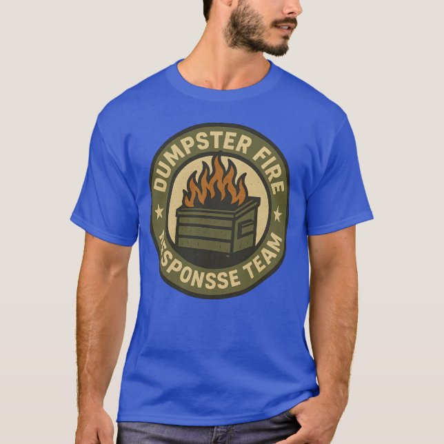 CAMISETA EQUIPO DE RESPUESTA AL INCENDIO DUMPSTER (Anverso)