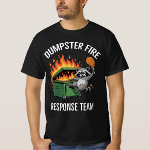 Camiseta Equipo de Respuesta de Basurero en Llamas l Equipo