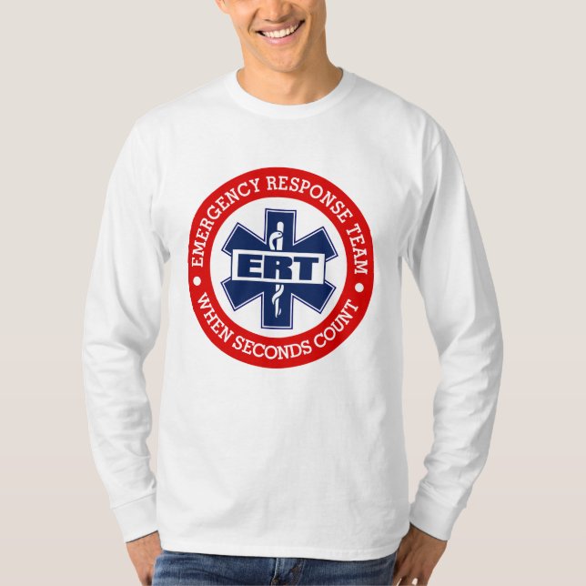 Camiseta Equipo de Respuesta de Emergencia de ERT (Anverso)