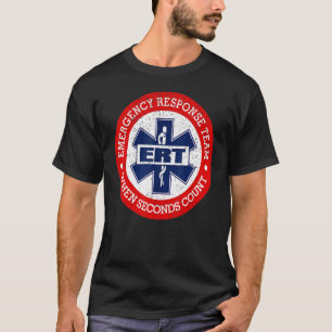 Camiseta Equipo de Respuesta de Emergencia Vintage Ert