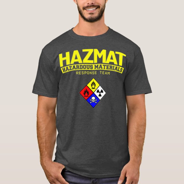 Camiseta Equipo de respuesta de materiales peligrosos HAZMA (Anverso)