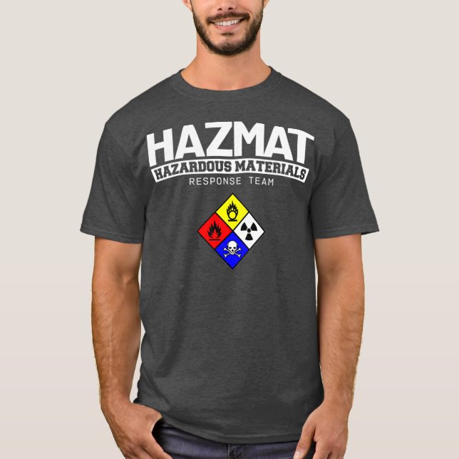 Camiseta Equipo de respuesta de materiales peligrosos HAZMA (Anverso)