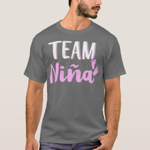 Camiseta equipo de revelación de género español nia chica b