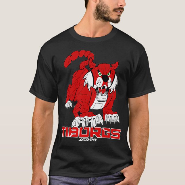 Camiseta Equipo de Robótica de Tiborgs (Anverso)
