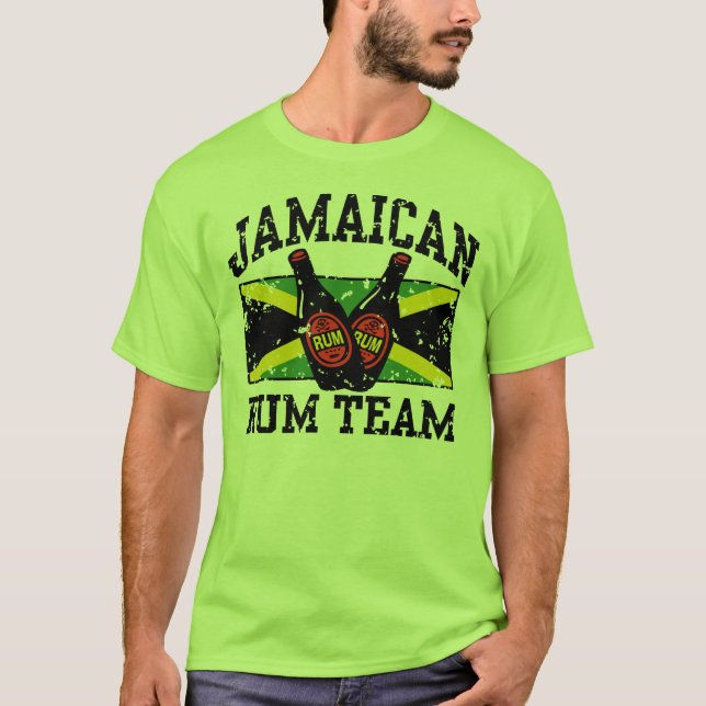 Camiseta Equipo de Rum de Jamaica (Anverso)