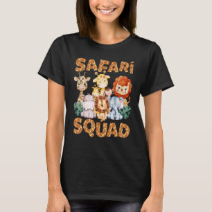 Camiseta Equipo de safari África animales zoológico vacacio