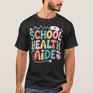 Camiseta Equipo de Salud Escolar del Equipo de Asistentes d
