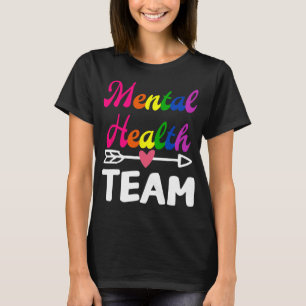 Camiseta Equipo de Salud Sensibilización Terapia Hombres Mu