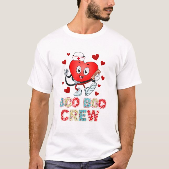 Camiseta Equipo de San Valentín Boo Boo (Anverso)