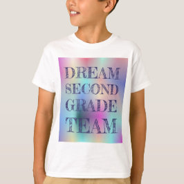 Camiseta equipo de segundo grado