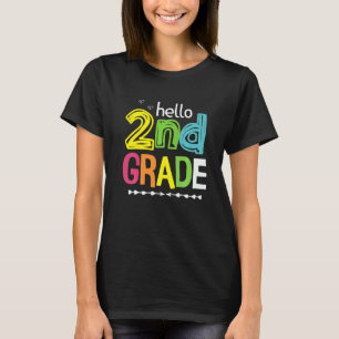 Camiseta Equipo de segundo grado de equipo de kindergarten