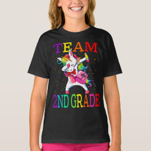 Camiseta Equipo De Segundo Grado De Vuelta A La Escuela Uni