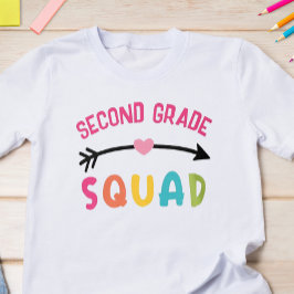 Camiseta Equipo de Segundo Grado Escolar