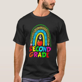 Camiseta Equipo de segundo grado Feliz primer día de vuelta