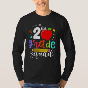 Camiseta Equipo de segundo grado, segundo maestro, equipo d