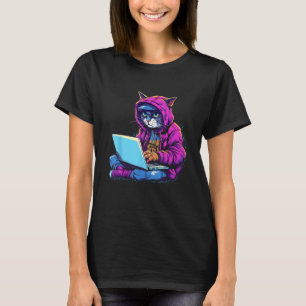 Camiseta Equipo de seguridad cibernética y técnicos antimal