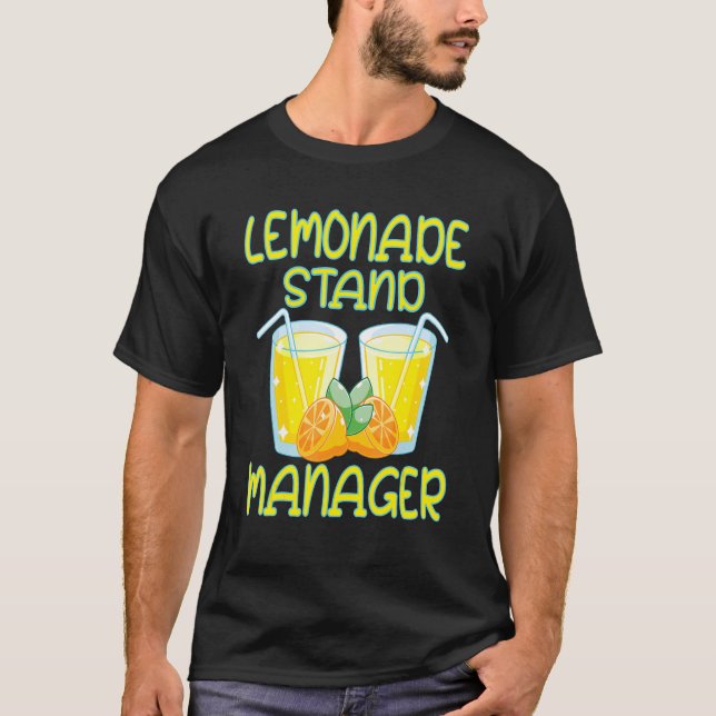 Camiseta Equipo de seguridad de base de Lemonade Jefe de ju (Anverso)