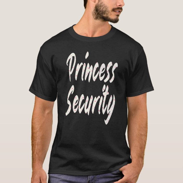 Camiseta Equipo de Seguridad de la Princesa Gran Hermano Cu (Anverso)