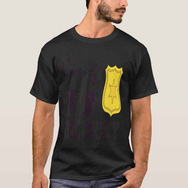 Camiseta Equipo de seguridad de Princesa Gran Hermano Invit (Anverso)