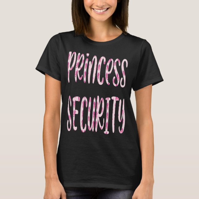 Camiseta Equipo de Seguridad de Princesas Gran Hermano Invi (Anverso)
