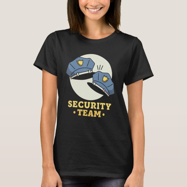 Camiseta Equipo de seguridad Job Bouncer Doorman Guard (Anverso)