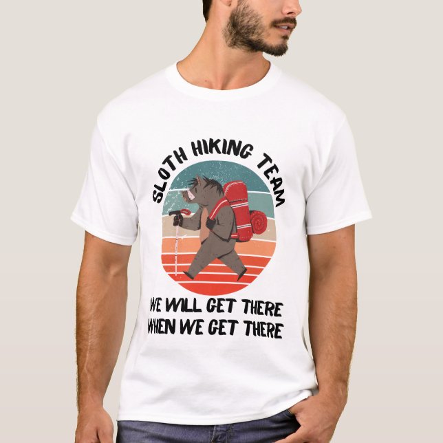 Camiseta equipo de senderismo (Anverso)