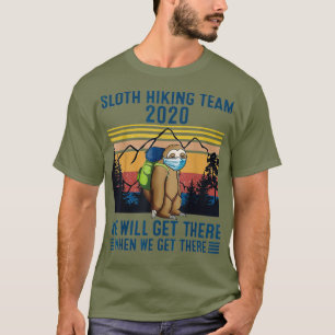 Camiseta Equipo de Senderismo 2020 - Máscara de lazo