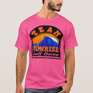 Camiseta Equipo de Senderismo de media doma Sunrise