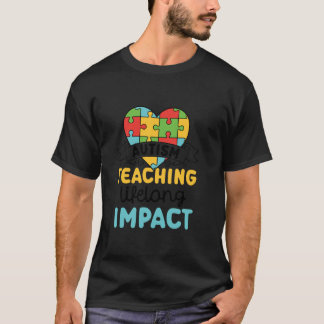 Camiseta Equipo de sensibilización sobre autismo para profe