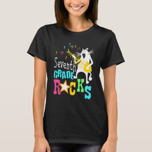 Camiseta Equipo De Séptimo Grado Rodea Gato De Séptimo Grad